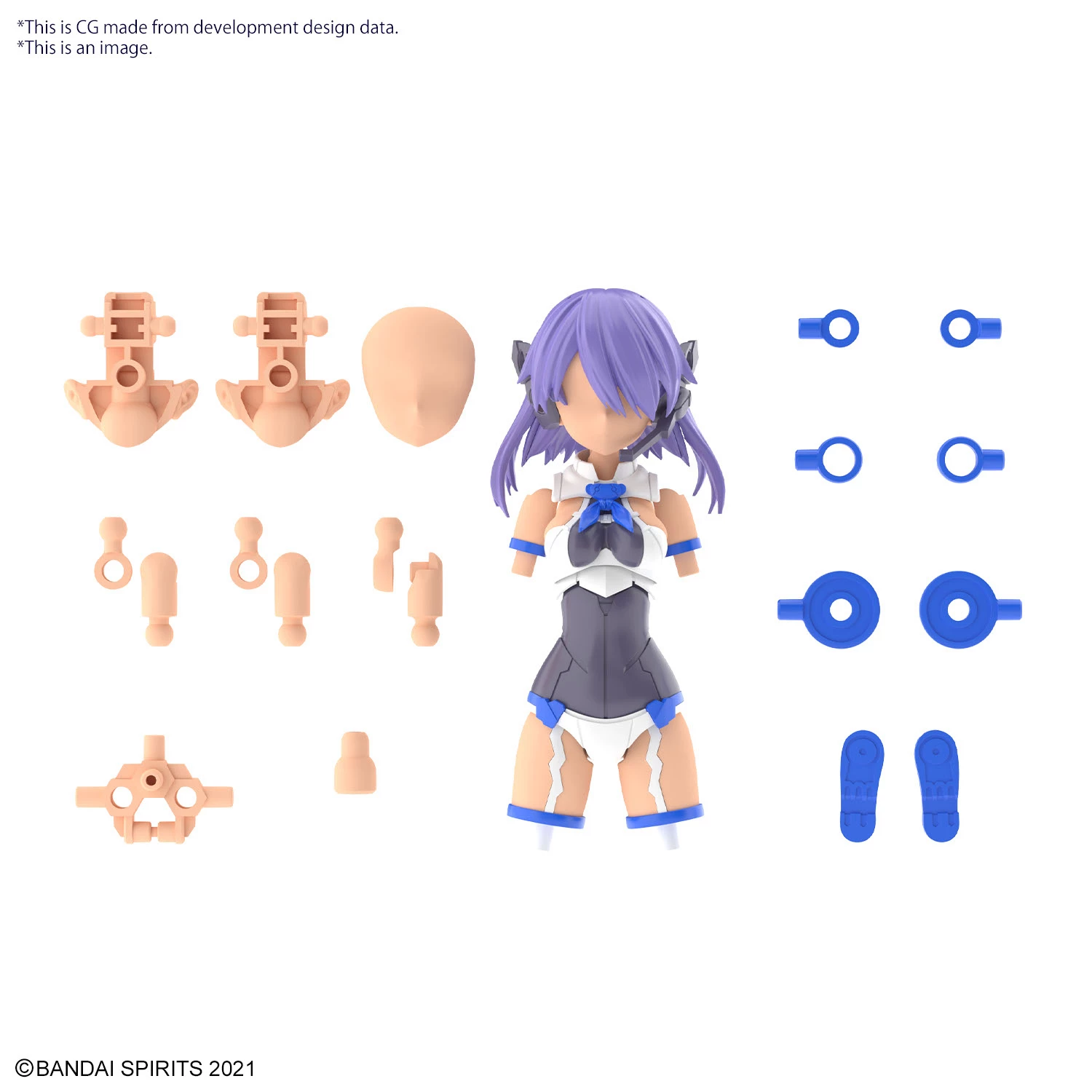 30ms - Option Parts Set 9 (commander Costume Color C) - Model Kit 3 30ms - Option Parts Set 9 (commander Costume Color C) - Model Kit