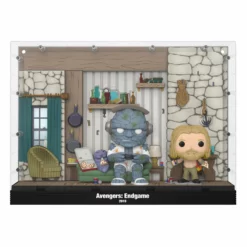 FUNKO Avengers Endgame Pack 2 Pop Moments Deluxe Vinyl Figurines Thor's House 9 Cm