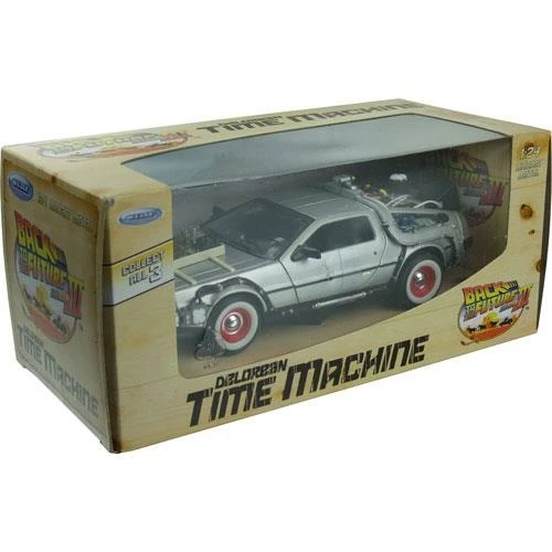 Welly Back To The Future 3 - 1987 Delorean 1:24 Scale 4 Welly Back To The Future 3 - 1987 Delorean 1:24 Scale – Image 2