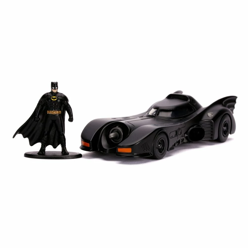 Jada Toys Batman 1989 1/32 Hollywood Rides 1989 Batmobile Métal Avec Figurine 3 Jada Toys Batman 1989 1/32 Hollywood Rides 1989 Batmobile Métal Avec Figurine