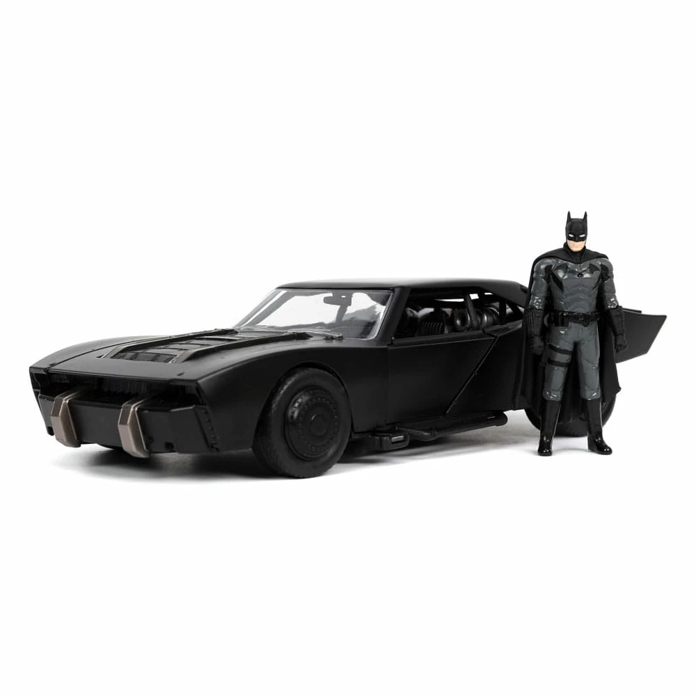 Jada Toys Batman 2022 1/24 Hollywood Rides 2022 Batmobile Métal Avec Figurine 3 Jada Toys Batman 2022 1/24 Hollywood Rides 2022 Batmobile Métal Avec Figurine