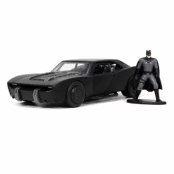 Jada Toys Batman 2022 1/32 Hollywood Rides 2022 Batmobile Métal Avec Figurine