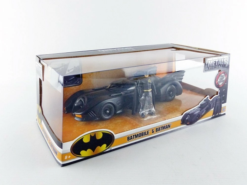 Jada Toys Batmobile Noir Batman 1989 Echelle 1/24 7 Jada Toys Batmobile Noir Batman 1989 Echelle 1/24 – Image 5
