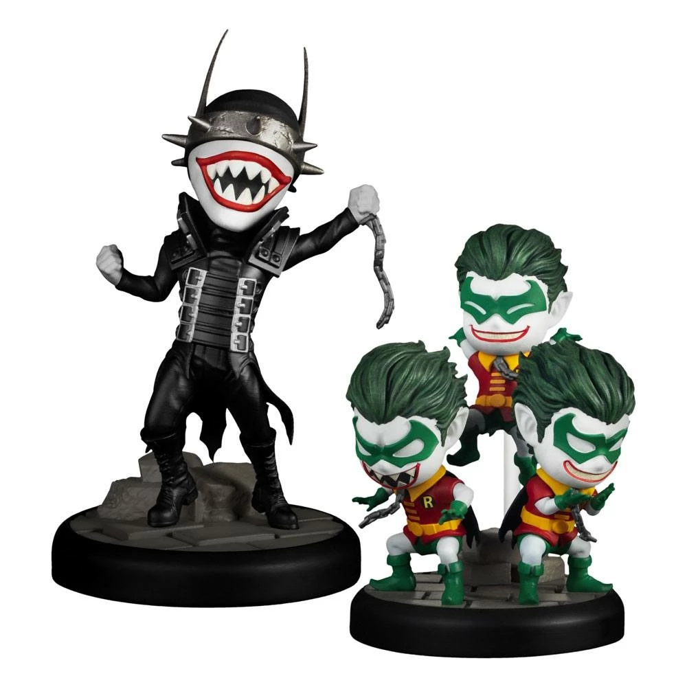 BEAST KINGDOM Dc Comics Pack 2 Figurine Mini Egg Attack Dark Nights: Metal The Batman Who Laughs & Robin Minions 8 Cm 3 BEAST KINGDOM Dc Comics Pack 2 Figurine Mini Egg Attack Dark Nights: Metal The Batman Who Laughs & Robin Minions 8 Cm