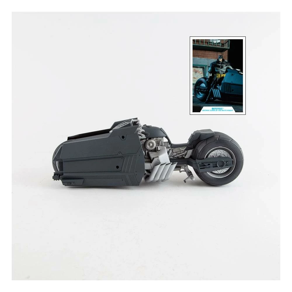 Dc Multiverse Véhicule White Knight Batcycle 3 Dc Multiverse Véhicule White Knight Batcycle