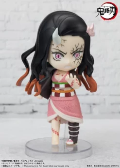Demon Slayer - Nezuko Forme Démon" - Figurine Figuarts Mini 9cm"