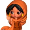 BANPRESTO Disney Aladdin - Q Posket Mini Jasmine - 7cm