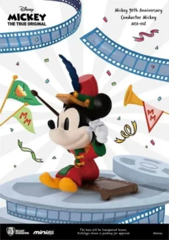 BEAST KINGDOM Disney Mickey - Figurine Mini Egg Attack - Conductor Mickey - 9cm