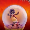 BEAST KINGDOM Disney The Incredibles - Fig Mini Egg Attack - Violet & Dash - 8cm