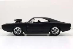 Jada Toys Fast & Furious 1/24 1970 Dodge Charger Matt Black Métal