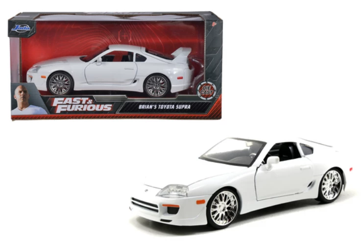 Fast & Furious - Brian's Toyota Supra 1995 - 1:24 3 Fast & Furious - Brian's Toyota Supra 1995 - 1:24