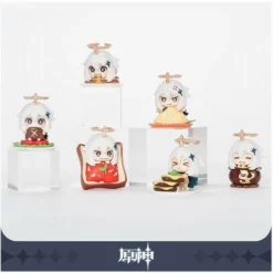 Genshin Impact Pack 6 Figurines Paimon 6 Cm