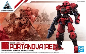 Gundam - 30mm Bexm-15 Portanova Red - Model Kit 3 Gundam - 30mm Bexm-15 Portanova Red - Model Kit