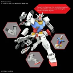 Bandai Gundam - Eg 1/144 Rx-78-2 Gundam - Model Kit 14cm -REFERENCE GAMING Soldes gundam eg 1144 rx 78 2 gundam model kit 14cm 5ff7a729a66f6