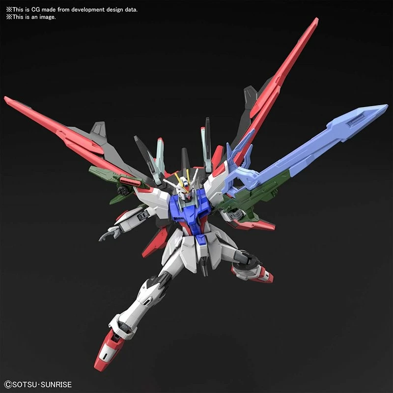 Gundam - Hg 1/144 Gundam Perfect Strike Freedom - Model Kit 3 Gundam - Hg 1/144 Gundam Perfect Strike Freedom - Model Kit