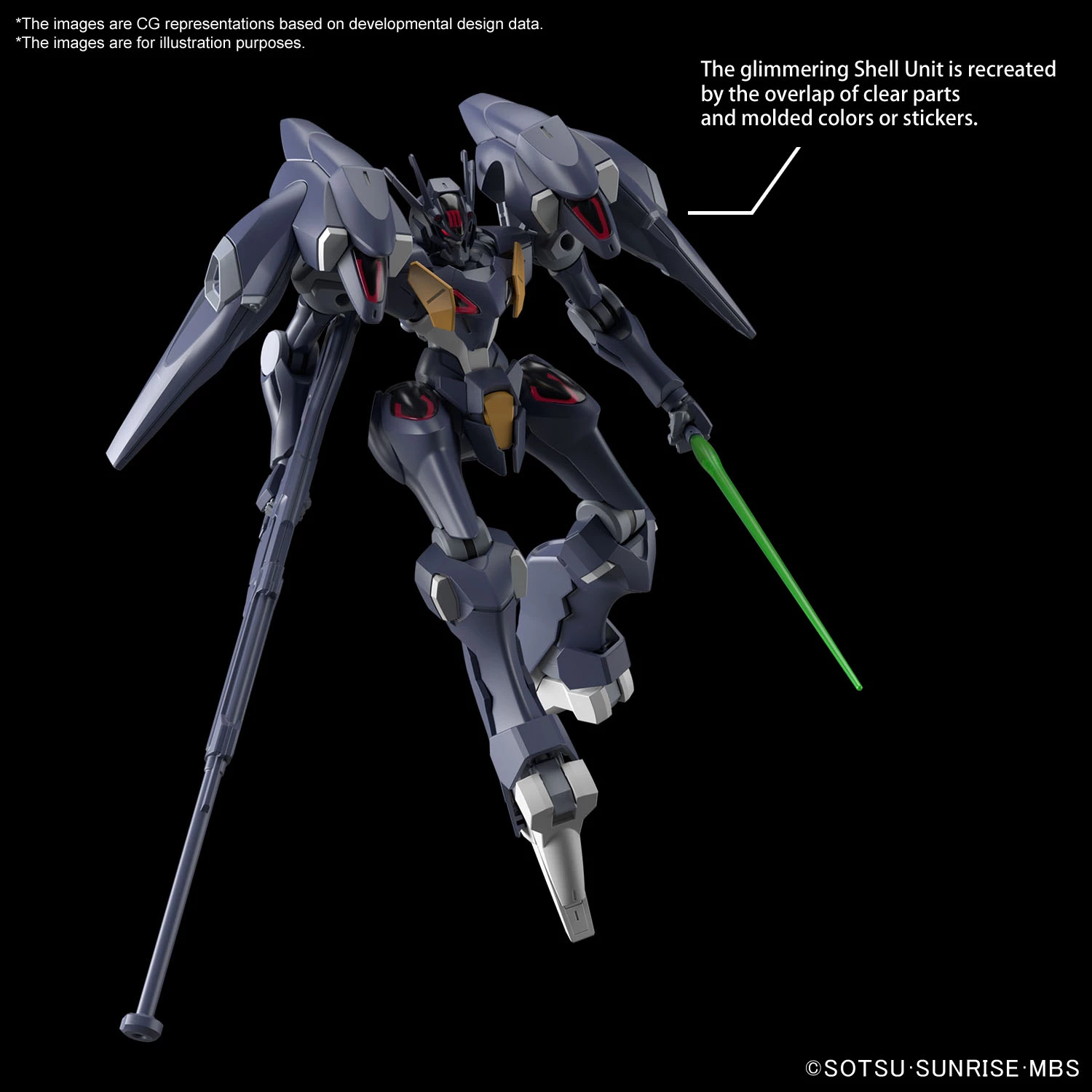 Gundam - Hg 1/144 Gundam Pharact - Model Kit 5 Gundam - Hg 1/144 Gundam Pharact - Model Kit – Image 3