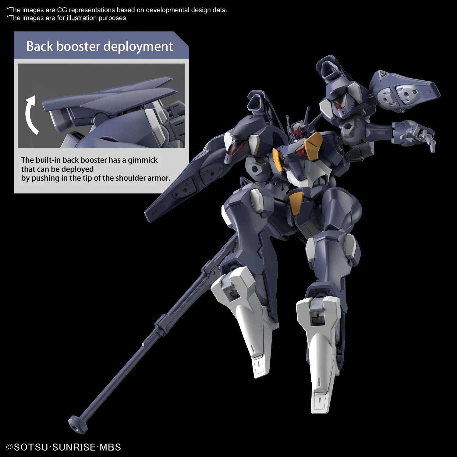 Gundam - Hg 1/144 Gundam Pharact - Model Kit 7 Gundam - Hg 1/144 Gundam Pharact - Model Kit – Image 5