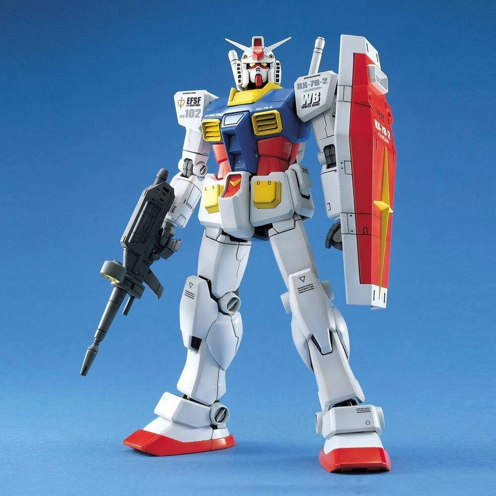 Gundam - Mg 1/100 Rx-78 Gundam Ver 1.5 - Model Kit 4 Gundam - Mg 1/100 Rx-78 Gundam Ver 1.5 - Model Kit â Image 2