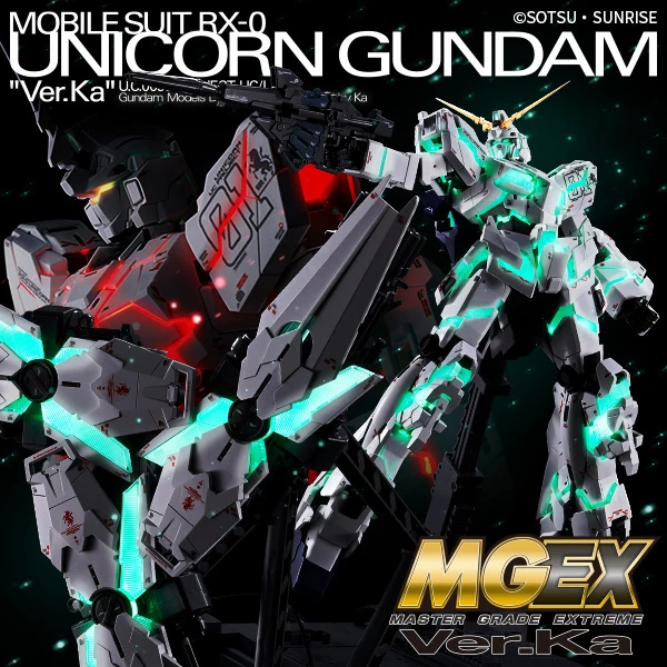 Bandai Gundam - Mgex 1/100 Unicorn Gundam Ver.ka Bx-0 - Model Kit 4 Bandai Gundam - Mgex 1/100 Unicorn Gundam Ver.ka Bx-0 - Model Kit â Image 2