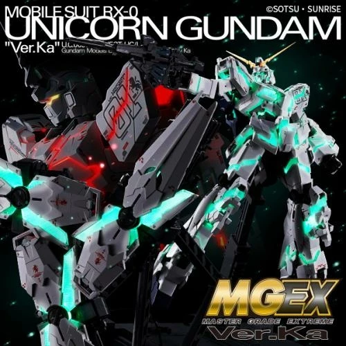 Bandai Gundam - Mgex 1/100 Unicorn Gundam Ver.ka Bx-0 - Model Kit 3 Bandai Gundam - Mgex 1/100 Unicorn Gundam Ver.ka Bx-0 - Model Kit