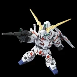 Bandai Gundam - Sd Gundam Cross Silhouette Unicorn Gundam - Model Kit 8cm