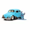 Jada Toys Lilo & Stitch 1/32 Hollywood Rides Blue Volkswagen Beetle Avec Figurine -REFERENCE GAMING Soldes lilo stitch 132 hollywood rides blue volkswagen beetle avec figurine