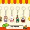 BEAST KINGDOM Line Friends Assotiment Porte-clés Mini Egg Attack 4 Cm (6) -REFERENCE GAMING Soldes line friends assotiment porte cles mini egg attack 4 cm 6