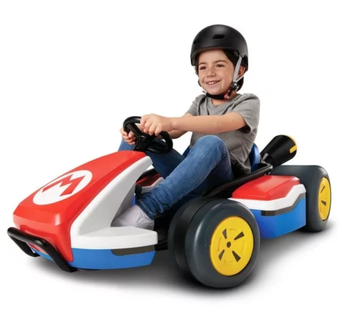 JAKKS PACIFIC Mario Kart Véhicule électrique 1/1 Ride-on Racer 24v 8 JAKKS PACIFIC Mario Kart Véhicule électrique 1/1 Ride-on Racer 24v -REFERENCE GAMING Soldes mario kart vehicule electrique 11 ride on racer 24v