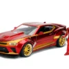 Jada Toys Marvel 1/24 Iron Man & 2016 Chevrolet Camaro Métal -REFERENCE GAMING Soldes marvel 124 iron man 2016 chevrolet camaro metal