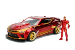 Jada Toys Marvel 1/24 Iron Man & 2016 Chevrolet Camaro Métal