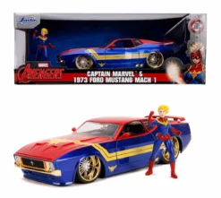 Marvel - Captain Marvel 1973 Ford Mustang Mach 1 - 1:24