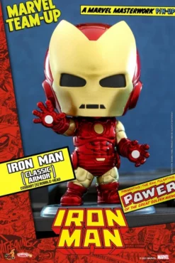 Hot Toys Marvel Comics Figurine Cosbaby (s) Iron Man (classic Armor) 10 Cm