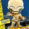 Hot Toys Marvel Comics Figurine Cosbaby (s) Iron Man (metallic Gold Armor) 10 Cm