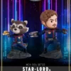 BEAST KINGDOM Marvel Figurines Mini Egg Attack Guardians Of The Galaxy 3 Star Lord & Rocket Raccoon 8-10 Cm -REFERENCE GAMING Soldes marvel figurines mini egg attack guardians of the galaxy 3 star lord rocket raccoon 8 10 cm