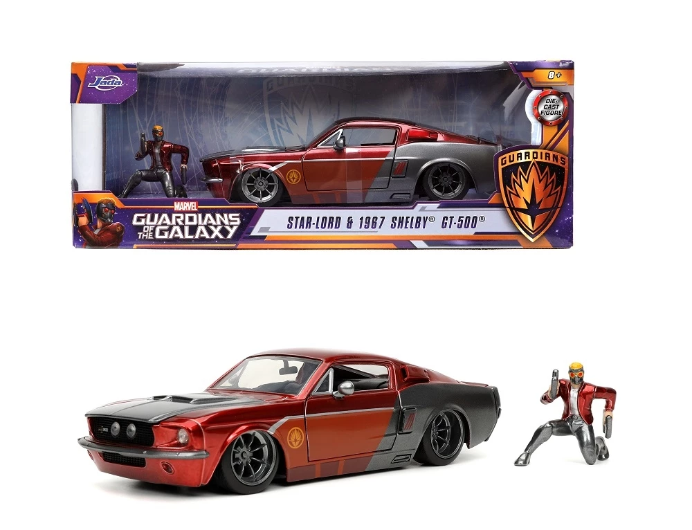Marvel - Star Lord 1967 Ford Mustang - 1:24 3 Marvel - Star Lord 1967 Ford Mustang - 1:24