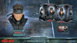 First 4 Figures Metal Gear Solid Buste 1/1 Solid Snake 56 Cm
