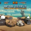 BEAST KINGDOM Metal Slug 3 Pull Back Car Series Set 4 Voitures à Friction