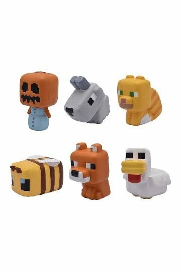 Minecraft Présentoir Figurines Anti-stress Squishme 6 Cm Série 3 (18) 3 Minecraft Présentoir Figurines Anti-stress Squishme 6 Cm Série 3 (18)