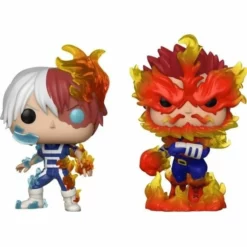 FUNKO My Hero Academia Pack 2 Pop! Vinyl Figurines Endeavor & Todoroki 9 Cm