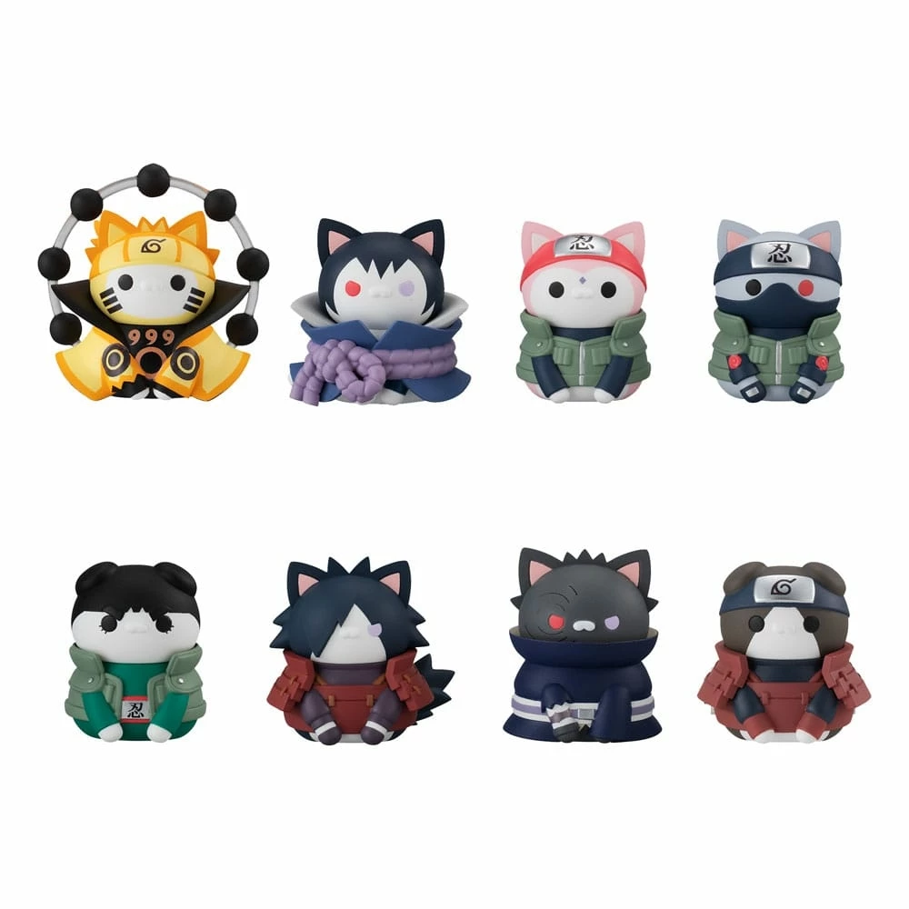 MegaHouse Naruto Shippuden Mega Cat Project Assortiment Trading Figures 3 Cm Nyaruto! Last Battle Ver. (8) 3 MegaHouse Naruto Shippuden Mega Cat Project Assortiment Trading Figures 3 Cm Nyaruto! Last Battle Ver. (8)