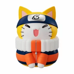 MegaHouse Naruto Shippuden Mega Cat Project Nyaruto! Series Reboot Trading Figure Naruto Uzumaki 10 Cm