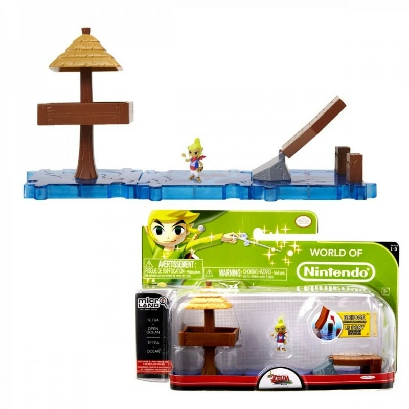 JAKKS PACIFIC Nintendo - Micro Land - Open Ocean - Océan 3 JAKKS PACIFIC Nintendo - Micro Land - Open Ocean - Océan