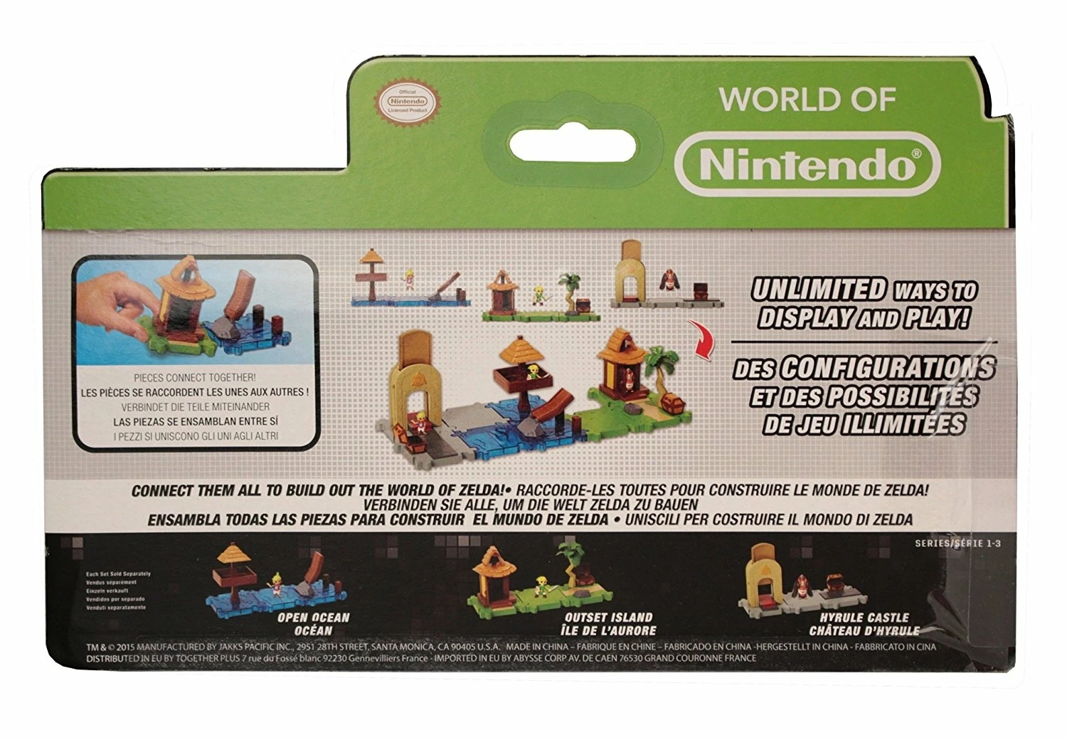 JAKKS PACIFIC Nintendo - Micro Land - Open Ocean - Océan 6 JAKKS PACIFIC Nintendo - Micro Land - Open Ocean - Océan – Image 4