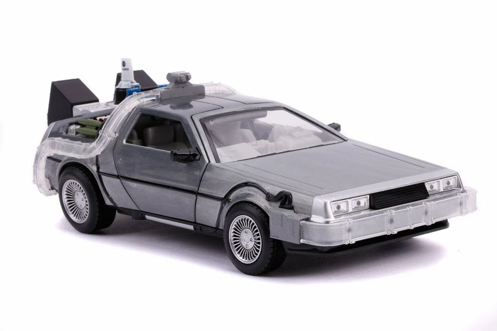 Jada Toys Retour Vers Le Futur Ii Delorean Time Machine 1/24 Métal Hollywood Rides 4 Jada Toys Retour Vers Le Futur Ii Delorean Time Machine 1/24 Métal Hollywood Rides – Image 2