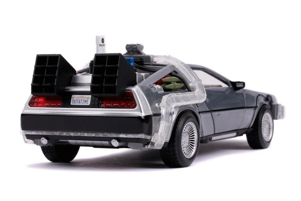 Jada Toys Retour Vers Le Futur Ii Delorean Time Machine 1/24 Métal Hollywood Rides 5 Jada Toys Retour Vers Le Futur Ii Delorean Time Machine 1/24 Métal Hollywood Rides – Image 3