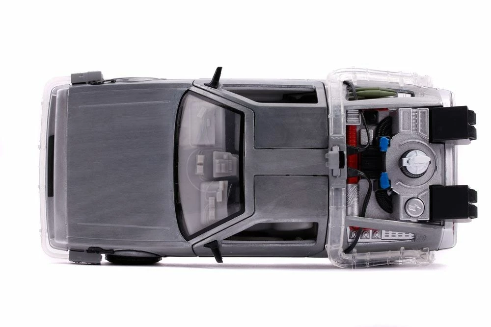 Jada Toys Retour Vers Le Futur Ii Delorean Time Machine 1/24 Métal Hollywood Rides 6 Jada Toys Retour Vers Le Futur Ii Delorean Time Machine 1/24 Métal Hollywood Rides – Image 4