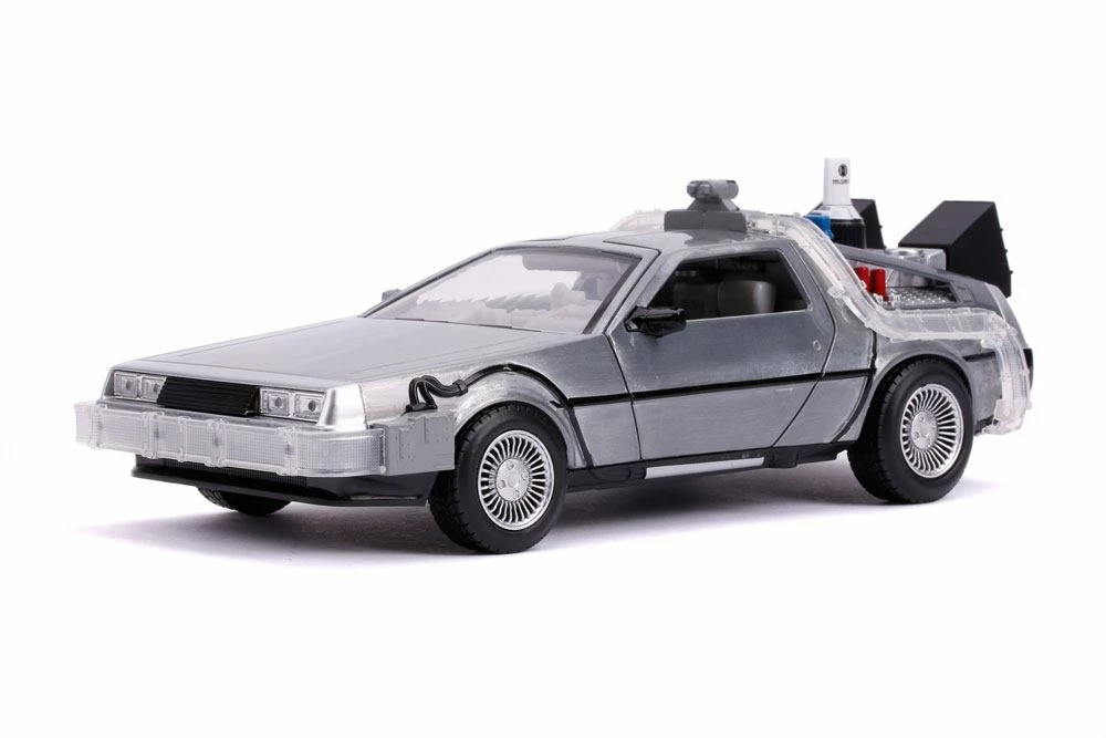 Jada Toys Retour Vers Le Futur Ii Delorean Time Machine 1/24 Métal Hollywood Rides 3 Jada Toys Retour Vers Le Futur Ii Delorean Time Machine 1/24 Métal Hollywood Rides