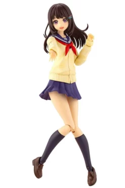 Kotobukiya Sousai Shojo Teien Figurine Plastic Model Kit 1/10 Madoka Yuki Touou High School Winter Clothes 15 C