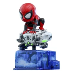 Hot Toys Spider-man: Far From Home Figurine Sonore Et Lumineuse Cosrider Spider-man 13 Cm