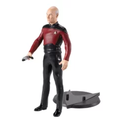 Noble Collection Star Trek: The Next Generation Figurine Flexible Bendyfigs Capt. Picard 19 Cm